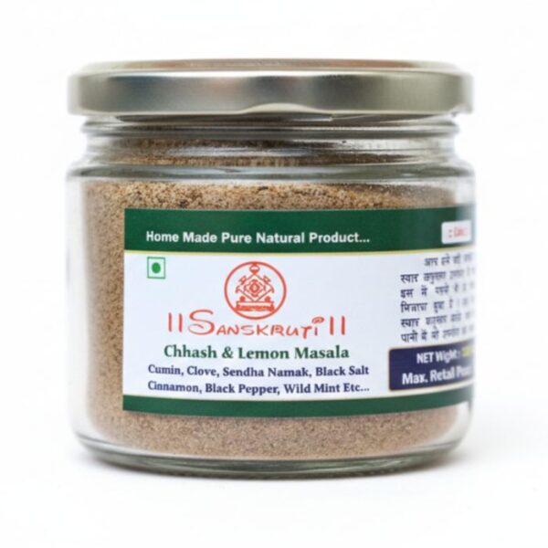 Sanskruti Buttermilk & lemon masala
